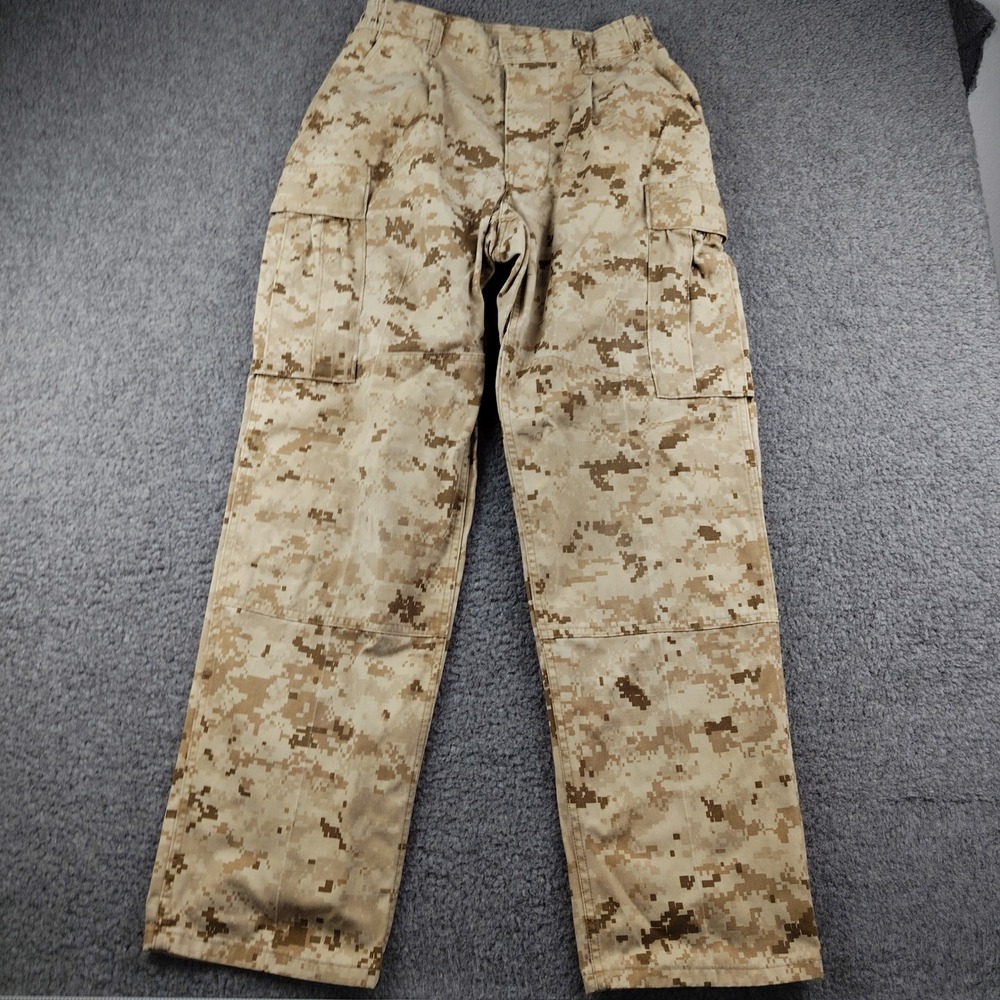 USMC Military Cargo Pants Mens 28x31 MARPAT Desert Digital Camo Trousers